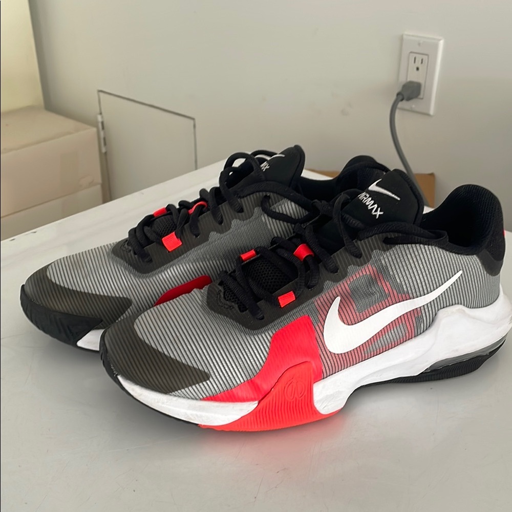 Nike Black and Red AirMax